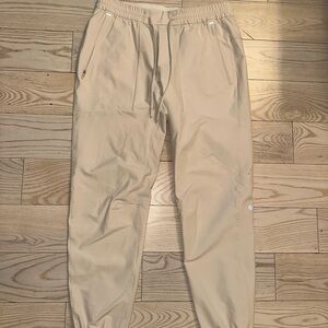 Lululemon Men’s Large Tan Joggers Performance Athletic Pants